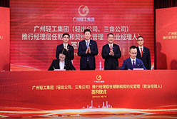 国企改革进行时┃轻出公司、三角公司推行经理层任期制和契约化管理(职业经理人)签约仪式圆满成功！