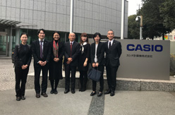 我司党委书记、总经理谢侃武拜访卡西欧计算机株式会社