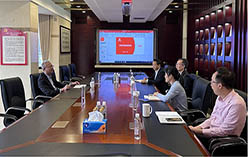 广州轻工集团副总经理陈家园到轻出公司调研指导工作