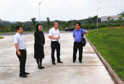 广州轻工集团副总经理陈家园赴梅州产业园调研